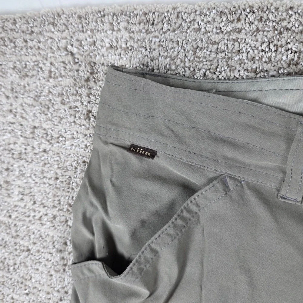 Kuhl Mens Renegade Pants 40x32 Tan Beige Hiking Outdoor Lightweight Trousers